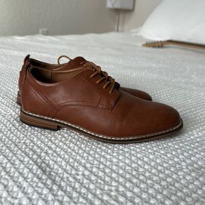Robert David brown faux leather Oxford shoes - Men’s 6
